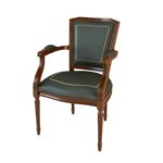 Кресло неподвижное с 4 опорами 01003 Art&Moble, натуральная кожа